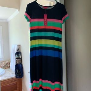 NWT striped Lilly Pulitzer maxi dress size small